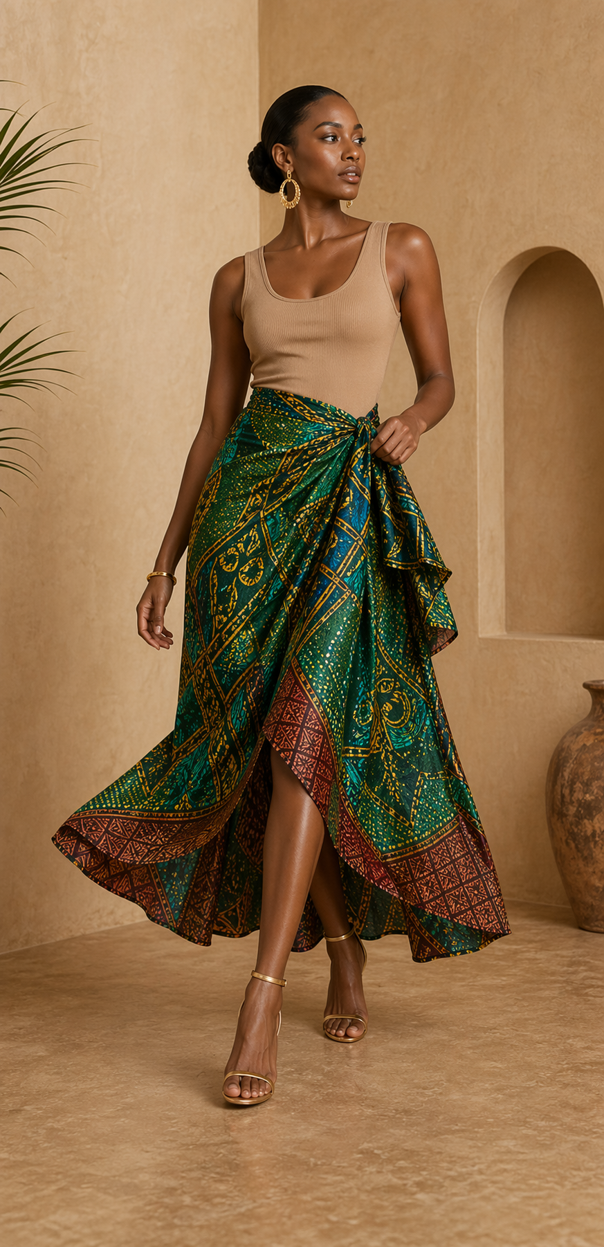 Sahara Wrap Skirt